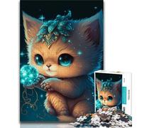 Puzzles for Teenagers 1000 Pieces Cute Dragon Baby 1000 Pieces for Teenagers,with Matching Poster And Trivia Sheet for And Age 14 Years Up 38x26cm