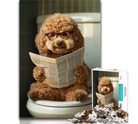 Puzzles for Teenagers 1000 Pieces Cute Goldendoodle,Educational Family Game Wall Decoration Unique Birthday And Xmas Gifts (75x50cm)