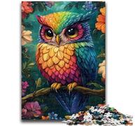 Puzzles for Teenagers 1000 Pieces Cute Little Owl for Educational Game Challenge Toy for Is Ideal As A Gift for The Whole Family 26x38cm