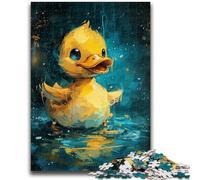 Puzzles for Teenagers 1000 Pieces Cute Little Yellow Duck Suitable for Ages 14 And Up Challenging Game Great Gift for Gaming 50x75cm