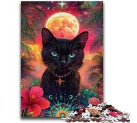 Puzzles for Teenagers 1000 Pieces Dream Cat Decompressing Intellectual Educational Toy Secret Santa Gifts 26X38CM