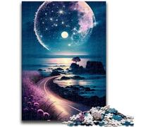 Puzzles for Teenagers 1000 Pieces Dream Moon Challenging Game And Family Play for Is Ideal As A Gift for The Whole Family 50x75cm
