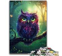 Puzzles for Teenagers 1000 Pieces Dream Owl Adult Puzzles,Decompressing Intellectual Educational Toy Birthday Gift (38x26cm)