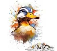 Puzzles for Teenagers 1000 Pieces Duck Color Help The Brain Exercise Tough Challenge Practical Game for And 14 Years And over (38x52cm)