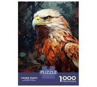 Puzzles for Teenagers 1000 Pieces Eagle Wall Art Print-11 Puzzles for Adults Relax Games Analysis And Logic Challenging Game Gifts 52x38cm/1000pcs