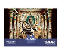 Puzzles for Teenagers 1000 Pieces Egyptian Scorpion Statue Jigsaws for Adults DIY Toys Analysis And Logic Fun at Home Activities, 70x50cm/1000pcs