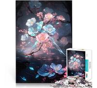 puzzles for teenagers 1000 pieces Enchanting Floral Hues Schwierig und herausfordernd Tolle Geschenke und Spielzeuge52x38cm