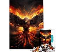 Puzzles for Teenagers 1000 Pieces Eternal Phoenix Difficult And Challenge Presents for Women Fun Games for And from 14 Years And over (38X52cm)