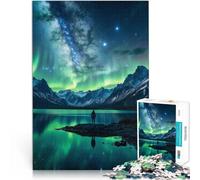 puzzles for teenagers 1000 pieces Ethereal Reflection Challenging Game and Family Play 38x52cm Gift For Birthdays for and Age 14