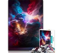 Puzzles for Teenagers 1000 Pieces Explosion of Color V Teenager Puzzles,Family Activity Fun at Home Activities, Birthday Present,Travel Gifts (size 38x26cm)