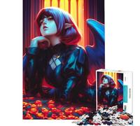 Puzzles for Teenagers 1000 Pieces Fallen Angel Fun Activities at Home Tough Challenge Anti-Stress Toys for 14+ Puzzle Game Offered (50x75cm)