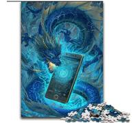 Puzzles for Teenagers 1000 Pieces Fantasy Dragon, Train Your Brain And Hands Unique Birthday And Gifts for Age 14+ (Size 26x38cm)