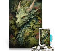 puzzles for teenagers 1000 pieces Fantasy Forest Dragon Pädagogisches Familienspiel Verbessern Sie das Gedächtnis75x50cm