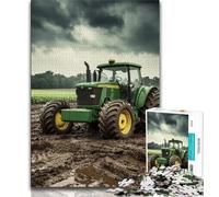 Puzzles for Teenagers 1000 Pieces Farm Implement Tractor 1000 Pieces for Teenagers,deal As Gifts for The Whole Family for Ages 14+ 26x38cm