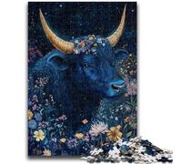 Puzzles for Teenagers 1000 Pieces Flower Yak 1000 Piece Jigsaw,Learning Educational Toys Family Games Gifts for Friends And Family (50x75cm)