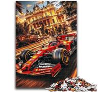 Puzzles for Teenagers 1000 Pieces Formula Racing Challenging Family Activity Games DIY Toy for Home Wall Decor Gifts 50x75cm