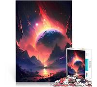 puzzles for teenagers 1000 pieces Galactic Forest Retreat Lernspiele Heimdekoration Tolles Geschenk für Spiele52x38cm