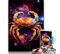 Puzzles for Teenagers 1000 Pieces Galaxies Crabs,Help The Brain Exercise Addictive Toys to Cultivate Patience Gift For Birthdays (75x50cm)