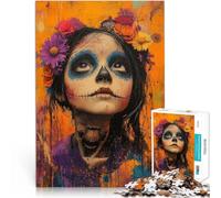 puzzles for teenagers 1000 pieces Girl of the Dead Portrait Lernspiele Heimdekoration Einzigartige Wohndekoration und Geschenke75x50cm