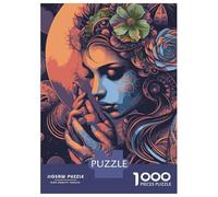 Puzzles for Teenagers 1000 Pieces Goddess Adult Jigsaw Puzzle Family Game Pattern Assembly Fun at Home Activities, 38x26cm/1000pcs