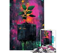 Puzzles for Teenagers 1000 Pieces Growth from The Void Puzzle for Adults Brain Teaser Game Staycation Kill Time Unique Birthday And Xmas Gifts (size 38x26cm)