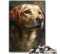 Puzzles for Teenagers 1000 Pieces Happy Golden Retriever 1000 Piece Jigsaw,Learning Educational Toys Family Games Gifts for Friends And Family (50x75cm)