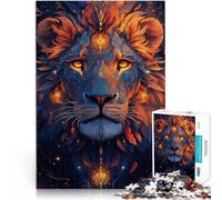 puzzles for teenagers 1000 pieces holy lion Pädagogisches Spielzeug zum Stressabbau Künstlersammlung, Bildende Kunst75x50cm