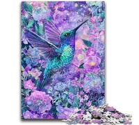 Puzzles for Teenagers 1000 Pieces Hummingbird Educational Game Challenge Toy Wall Decoration Unique Birthday And Xmas Gifts 50x75cm
