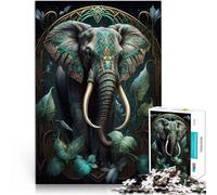 puzzles for teenagers 1000 pieces Imaginary world Elephant Denksportaufgabe für Die Liebe zwischen Paaren stärken38x26cm