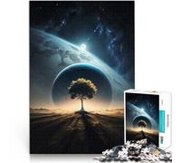 puzzles for teenagers 1000 pieces Interstellar Solitude Art learning educational toys 50x75cm Gifts Ideas for Age 14 Years Up