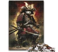 Puzzles for Teenagers 1000 Pieces Japanese Style Cat Warriors Adult Jigsaw,Fun Games Wall Decoration Unique Birthday And Xmas Gifts (38x26cm)