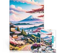 puzzles for teenagers 1000 pieces Japanese Style Landscape Stressabbau-Spielzeug Heimdekoration Spielzeug75x50cm