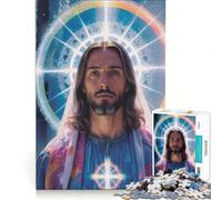 Puzzles for Teenagers 1000 Pieces Jesus Radiant Savior Family Games Perfect Decoration Artists Collection Fine Art 38x26cm
