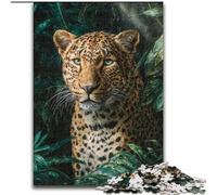 Puzzles for Teenagers 1000 Pieces Jungle Leopard, Train Your Brain And Hands Unique Birthday And Gifts for Age 14+ (Size 50x75cm)