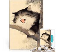 puzzles for teenagers 1000 pieces Laughing Cat Stressabbau Schwierige Herausforderung Die Liebe zwischen Paaren stärken75x50cm