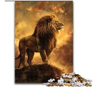 Puzzles for Teenagers 1000 Pieces Lion, Educational Toys for Is Ideal As A Gift for The Whole Family for And 14 Years Old (Size50x75cm)