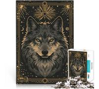 puzzles for teenagers 1000 pieces Lupine Gaze Hands-on Game 38x52cm for is ideal as a gift for the whole family for and 14 Years old