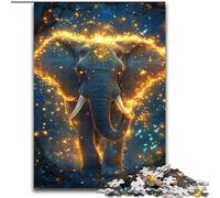 Puzzles for Teenagers 1000 Pieces Magic Elephant, Suitable for People Aged 14 And Above Educational Games Secret Santa Gifts (Size 26x38cm)