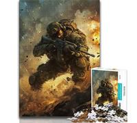 Puzzles for Teenagers 1000 Pieces Magic Ninja Knight Adult Puzzles,Decompressing Intellectual Educational Toy Birthday Gift 38x26cm