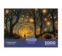Puzzles for Teenagers 1000 Pieces Magical Forest Adventure Jigsaws for Adults Hands-on Game Difficult Hard Fun at Home Activities, 70x50cm/1000pcs