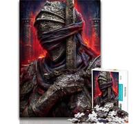 Puzzles for Teenagers 1000 Pieces Magical Knight,Educational Family Game Wall Decoration Unique Birthday And Xmas Gifts 38x26cm