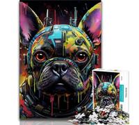 Puzzles for Teenagers 1000 Pieces Mechanical Bulldogs,Educational Family Game Wall Decoration Unique Birthday And Xmas Gifts (75x50cm)