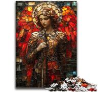 Puzzles for Teenagers 1000 Pieces Medieval Majestic Knight 1000 Piece Jigsaw,Learning Educational Toys Family Games Gifts for Friends And Family (38x26cm)