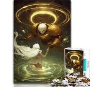 Puzzles for Teenagers 1000 Pieces Mighty Medieval Knight,Help The Brain Exercise Addictive Toys to Cultivate Patience Gift For Birthdays (75x50cm)