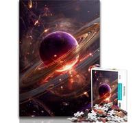 Puzzles for Teenagers 1000 Pieces Milky Way Universe Galaxy,Help The Brain Exercise Addictive Toys to Cultivate Patience Perfect Decoration 38x26cm