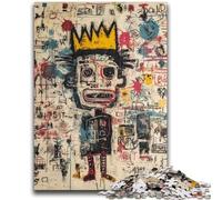 Puzzles for Teenagers 1000 Pieces Modern Art by Basquiat, Train Your Brain And Hands Unique Birthday And Gifts for Age 14+ 50X75CM