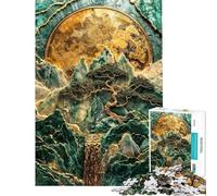 Puzzles for Teenagers 1000 Pieces Mountain Monarch's Realm Puzzle For Teenagers Stress Reliever Challenging To Complete for Educational Game Challenge Toy (Size 50x75cm)