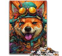 Puzzles for Teenagers 1000 Pieces Mutant Corgi Adult Jigsaw,Fun Games Wall Decoration Unique Birthday And Xmas Gifts (38x26cm)