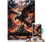 puzzles for teenagers 1000 pieces Mystic Raven Prophecy Interesting Stress Reduction 26x38cm Birthday Gifts for 14+