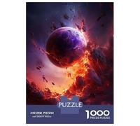 Puzzles for Teenagers 1000 Pieces Nebula Explosion Puzzles for Adults Relaxing Games But Fun And Humorous Fun Activities at Home 38x26cm/1000pcs